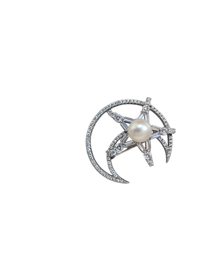 MOON BROOCH