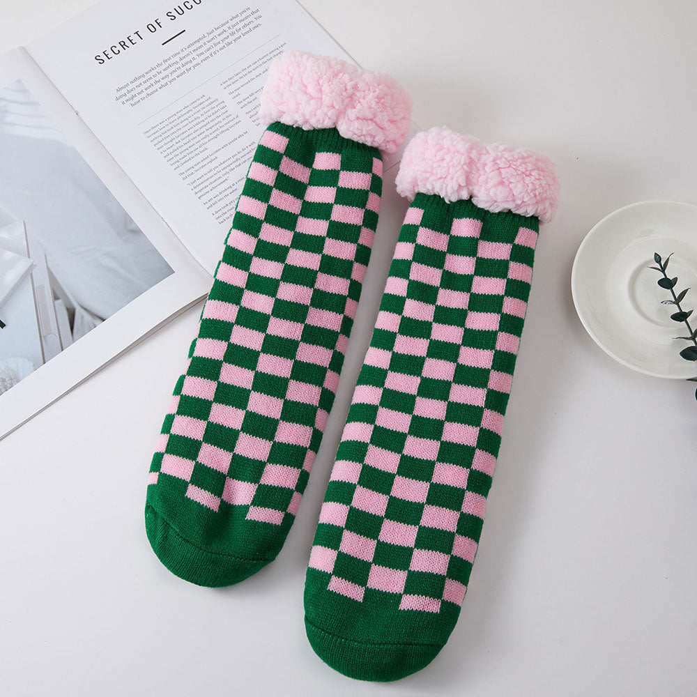BOW & CHECKERS SOCKS