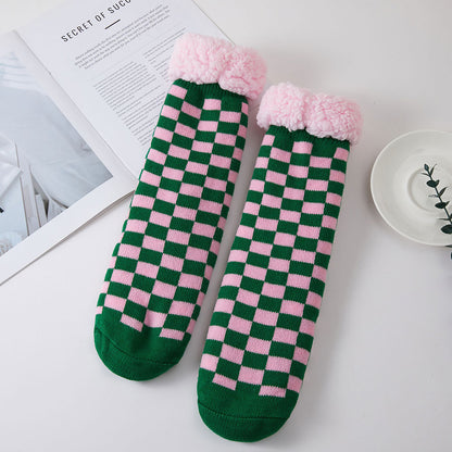 BOW & CHECKERS SOCKS